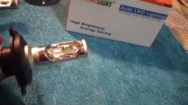 H4 LED bulb from Aliexpress смотреть онлайн