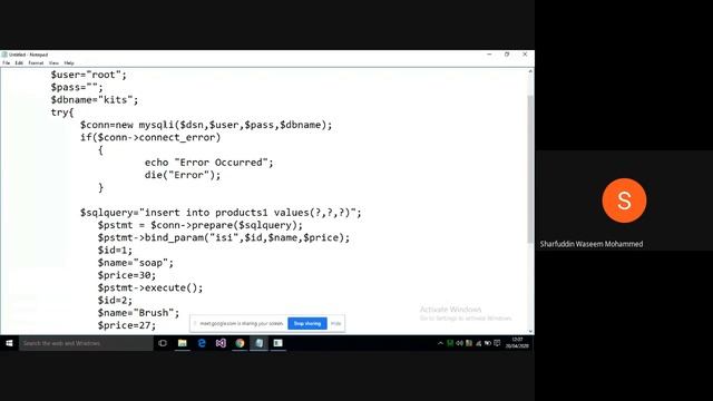 PHP Mysqli(Object Oriented) and PDO differences смотреть онлайн