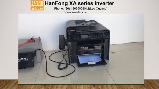 How to use a car home power inverter to drive a Canon printer to work? смотреть онлайн