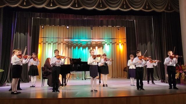 Отчетный концерт струнного отделения Царскосельской гимназии искусств им Ахматовой. 23 марта 2023. смотреть онлайн