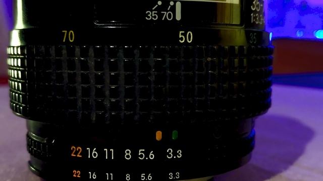 NIKON 35 70mm f3.3-4.5 AF review смотреть онлайн