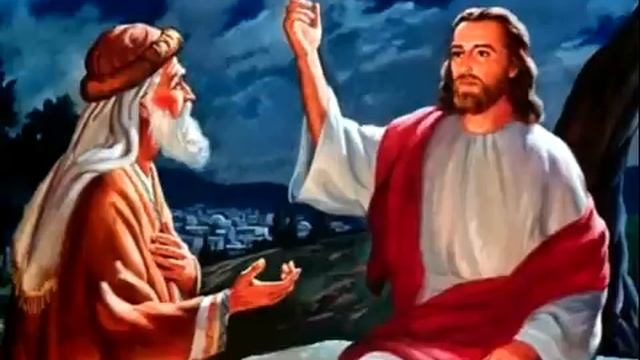 Часть 36 ТЕ Беседа Иисуса с фарисеем Никодимом смотреть онлайн