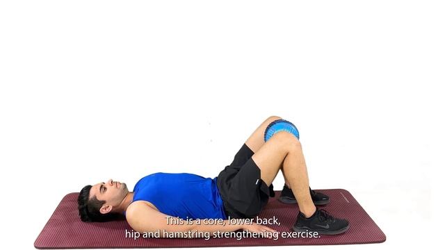 Supine Bridge Pilates Ball Basic || back pain relief exercises смотреть онлайн