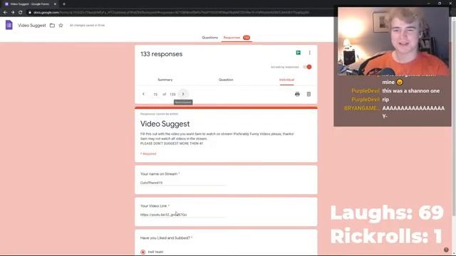 Viewer's Suggested Videos React! Live! смотреть онлайн