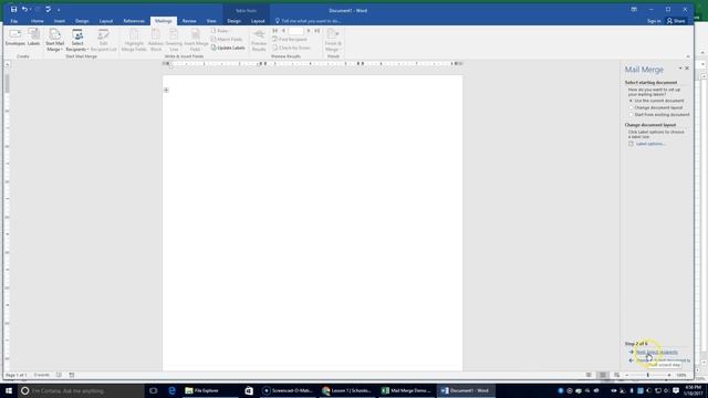 Using Mail Merge for Labels Tutorial смотреть онлайн