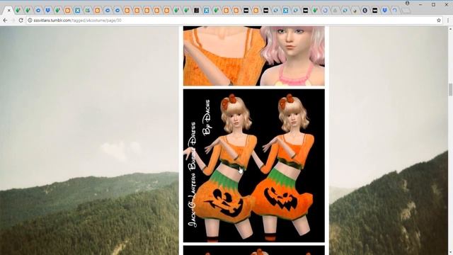 SIMS 4| SPOOKY DAY CC SHOPPING смотреть онлайн