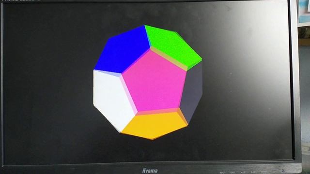 Colour Maximite 2: Rotating a Dodecahedron with quaternions смотреть онлайн