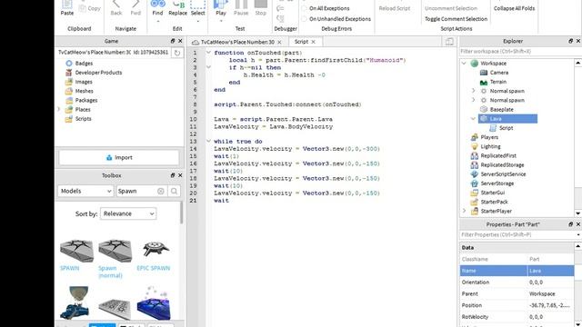 Roblox How to make Moving Kill part NOT KILL Brick!!! смотреть онлайн