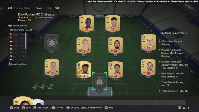 Daily Fantasy FC Challenge SBC Completed - Cheap Solution & Tips - FC 24 смотреть онлайн