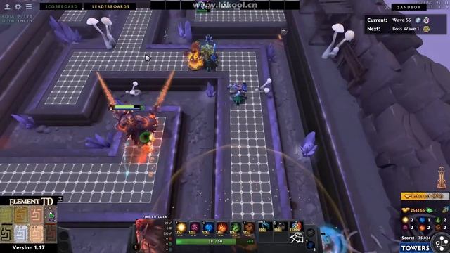 Element TD Highest Score With 832 Frogs! Dota 2 Tower Defense World Record! смотреть онлайн