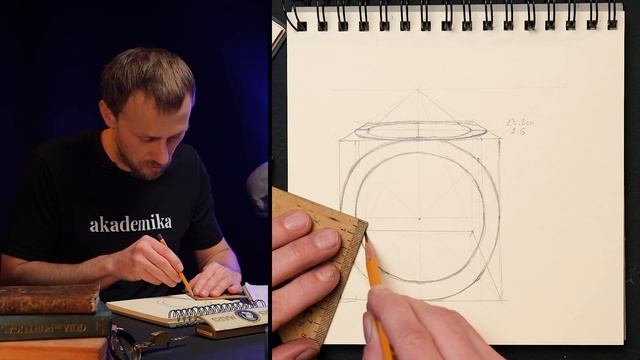 «КАК СТРОИТЬ ЭЛЛИПС В ЭЛЛИПСЕ?» Цикл уроков от Дениса Чернова | Урок №4 | Онлайн-школа Akademika