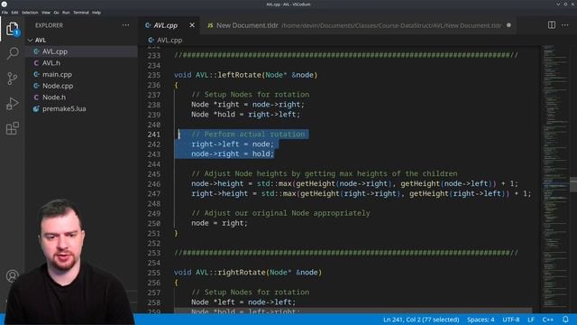 Code Review for AVL Trees смотреть онлайн