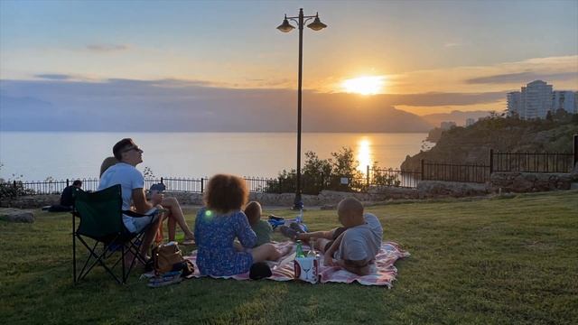 Лучшие закаты в Анталии (4K) Best Sunset Point in Antalya смотреть онлайн