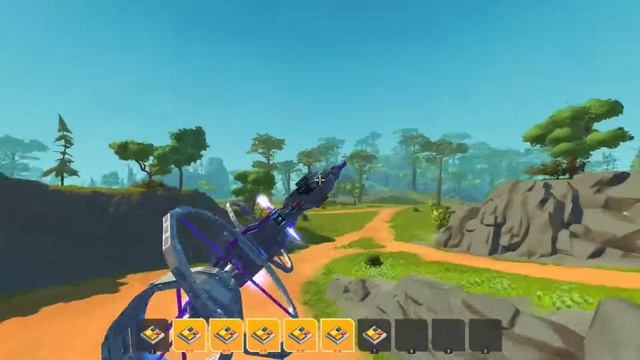 Spinny Ring Spaceship│Scrap Mechanic Build смотреть онлайн