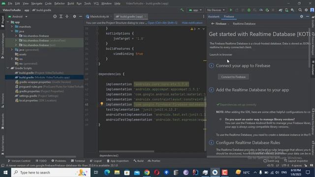 Firebase Connection with Android - Android Firebase # 2 - 2023 смотреть онлайн