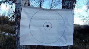 Стрельба дробью #1 и пулей «стрела» с Hatsan h112.