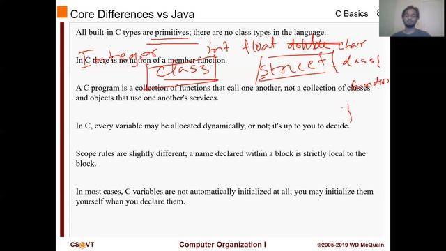 CS2505 - Week 2 - C: Core Syntax and Language Organization смотреть онлайн