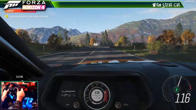 Forza Horizon 4 - Ultra graphics - FFB wheel смотреть онлайн