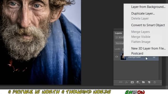 Tutorial Photoshop CS6 - A picture is worth a thousand words смотреть онлайн