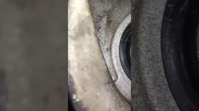 Как должен стоять передний сальник коленвала рено логан? Вровень выпирать???