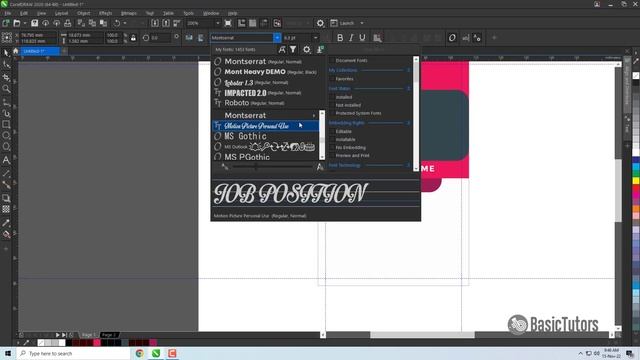 Creating ID Card Design in Coreldraw - Corel draw Tutorials смотреть онлайн