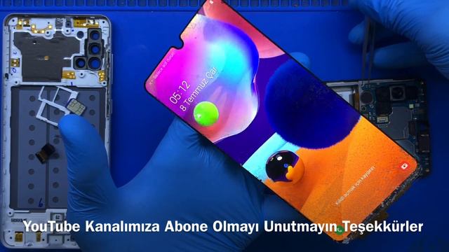 Samsung Galaxy A31 Ekran Ön Cam Değişimi