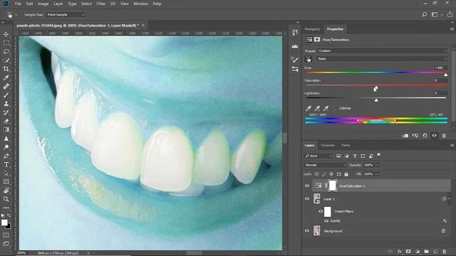 In-Depth Teeth Retouching in Photoshop смотреть онлайн