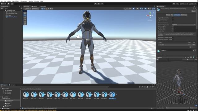 3D Mars Suit - Unity3D Preview смотреть онлайн