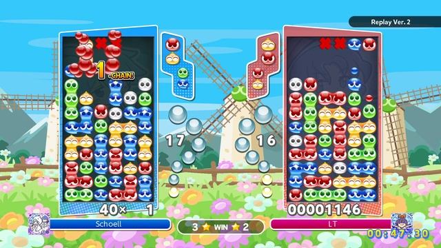 Puyo Puyo Champions - Fever Mode! Schoell vs LT [FT5] смотреть онлайн