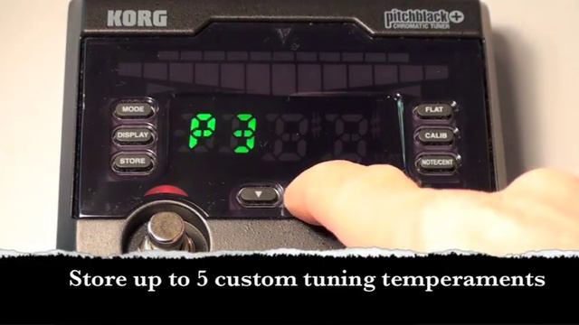 Korg Pitchblack+ Guitar Tuner