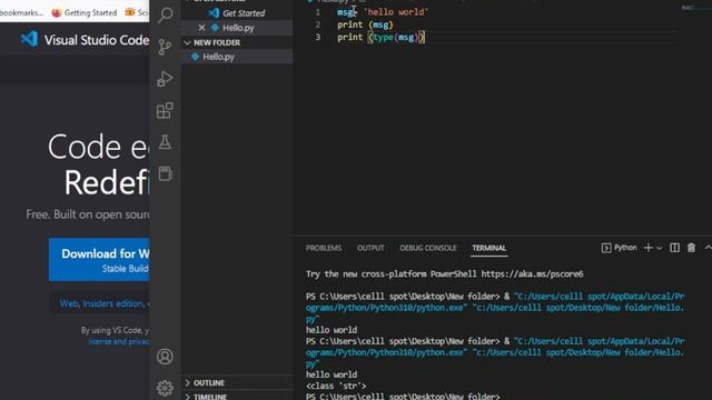 Python in VS Code (English) | Python and VS Code Environment | How to Run Python Code смотреть онлайн