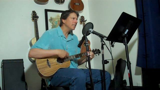 Season 56 of the Ukulele - Copperhead Road on Luna Baritone Ukulele смотреть онлайн