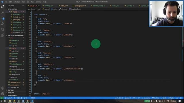 CIS658 - React Lazy Loading Demo (+SPA) смотреть онлайн