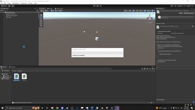 What Exactly Is A ForEach Loop? Unity Tutorial смотреть онлайн
