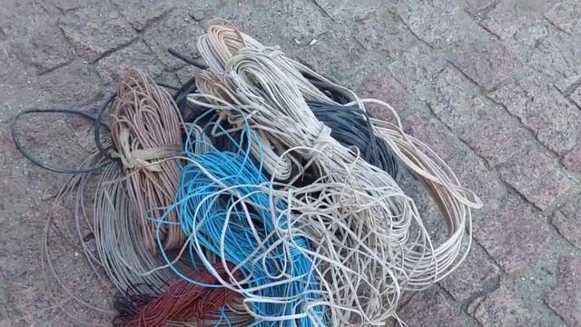 Как добыть медь из проводов смотреть онлайн