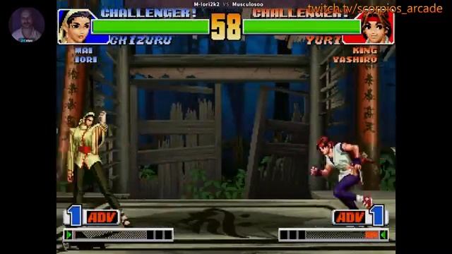 KOF 2002 UM - Live Gameplay! [09 Fev] #kof2002um #pc #games #emulators