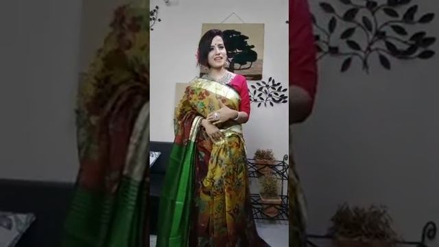 Indian Floral Catalog Sari by Fantacia VIVIR смотреть онлайн