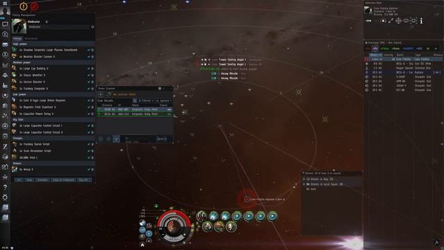 EVE Online Serpentis 6/10 Farming In Vindicator