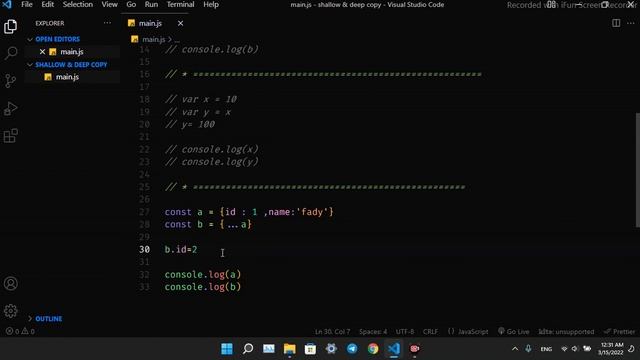 Shallow & Deep Copy ➡️?in JavaScript Explained смотреть онлайн