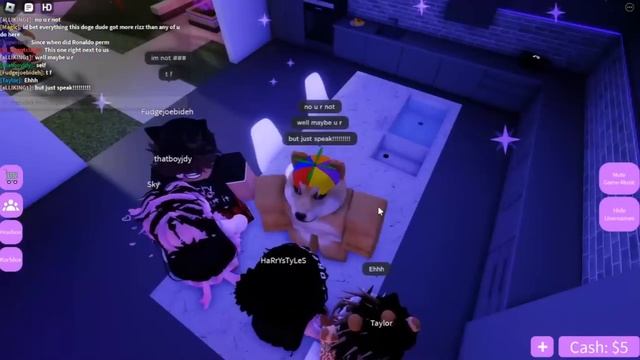 Roblox Vibe Hangouts... are weird смотреть онлайн