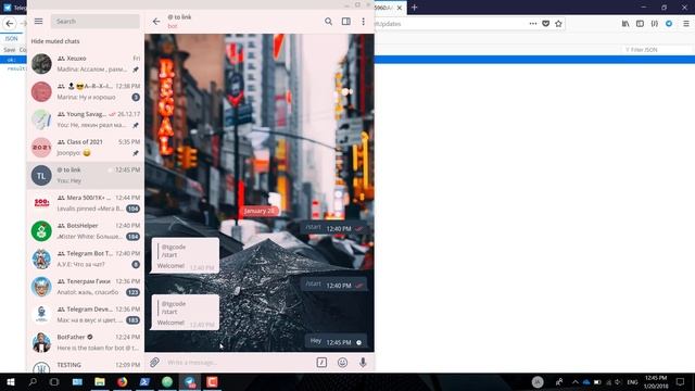 Python Telegram Bot with pyTelegramBotAPI смотреть онлайн