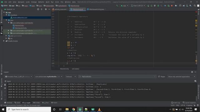 Arithmetic Operations | Java to Kotlin | Basics смотреть онлайн