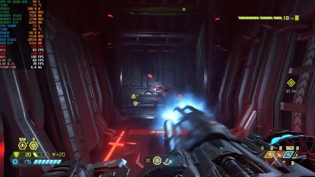 DOOM Eternal | AMD Ryzen 5 5600G + RX6600 | PC Benchmark | Max Settings | 1080p смотреть онлайн