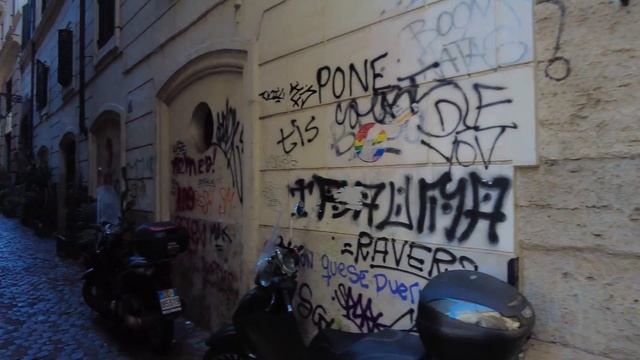 Rome guided tour ➧ Campo de' Fiori [4K Ultra HD] смотреть онлайн