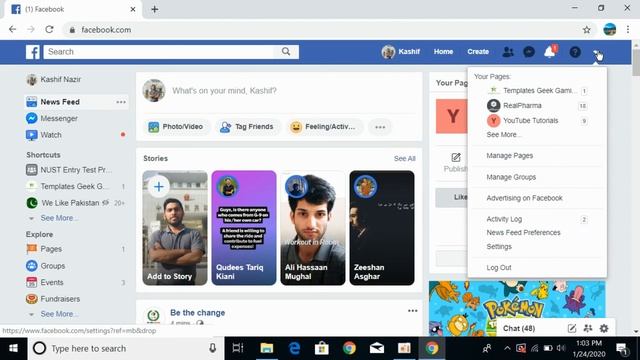 How to Logout Facebook in Laptop смотреть онлайн