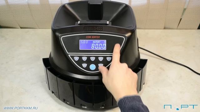 Новая модель сортировщика монет Mercury C-500 смотреть онлайн