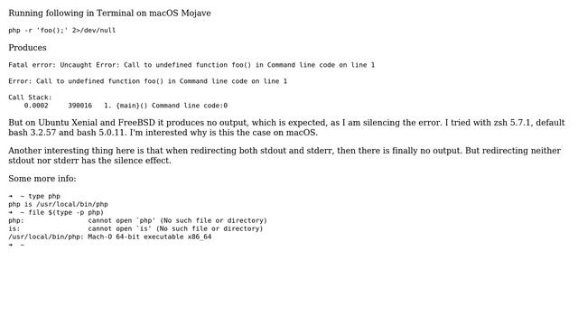 Apple: Impossible to redirect subprocess stderr on macOS смотреть онлайн