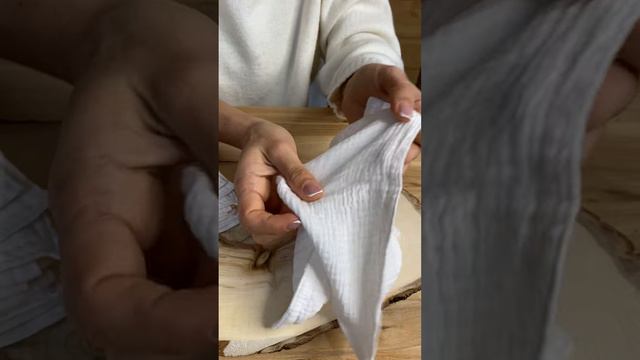 Муслиновые салфетки для лица Mamalino смотреть онлайн