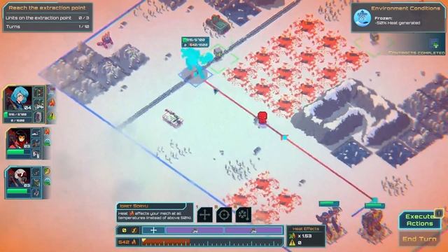 Hot-cheesy Stroll in the Snow - Ignited Steel: Mech Tactics Part 4 смотреть онлайн