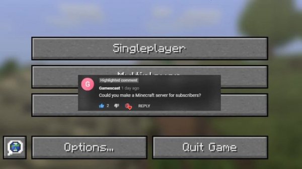 Community Minecraft Server Vote!